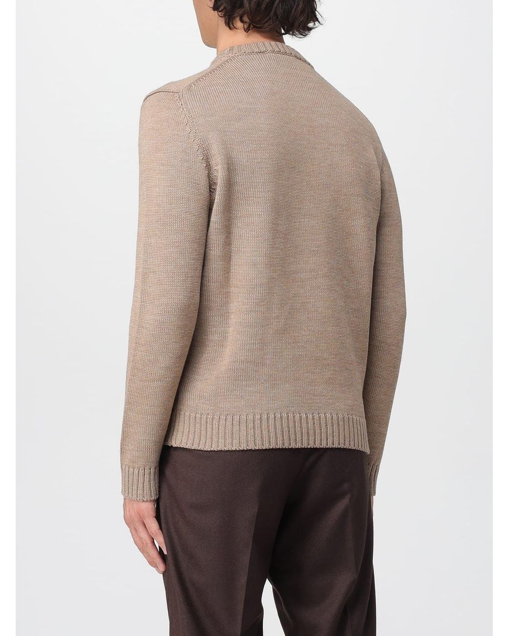 Pullover di Zanone in Natural da Uomo