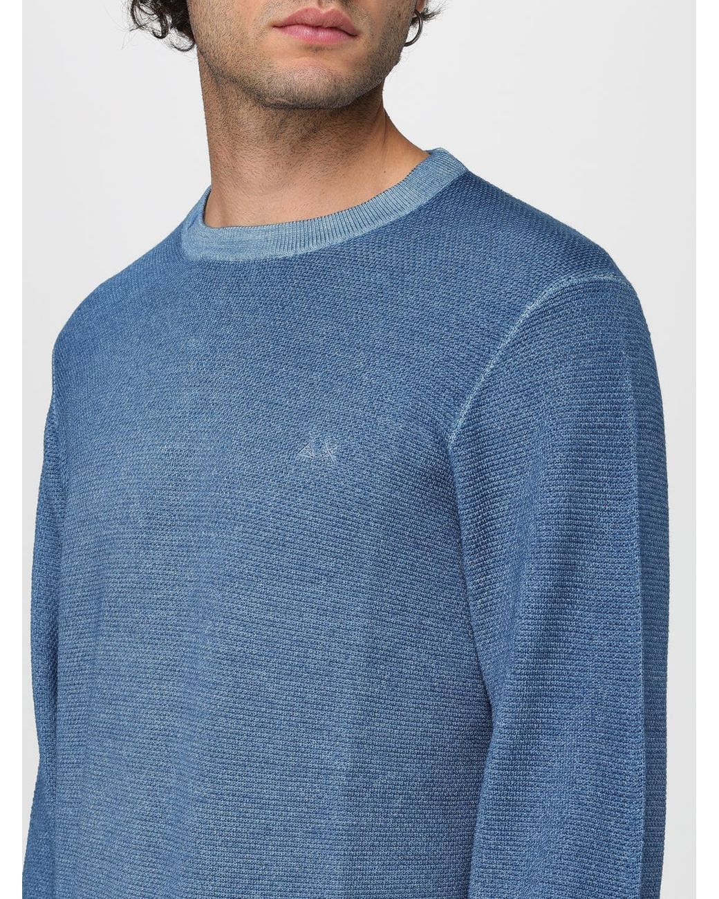 Sun 68 Blue Jumper for men