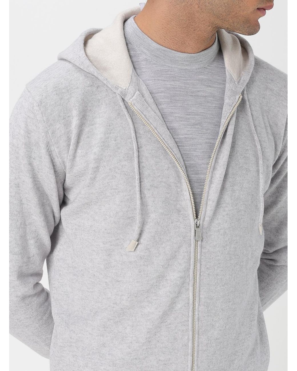 Eleventy Gray Jumper for men