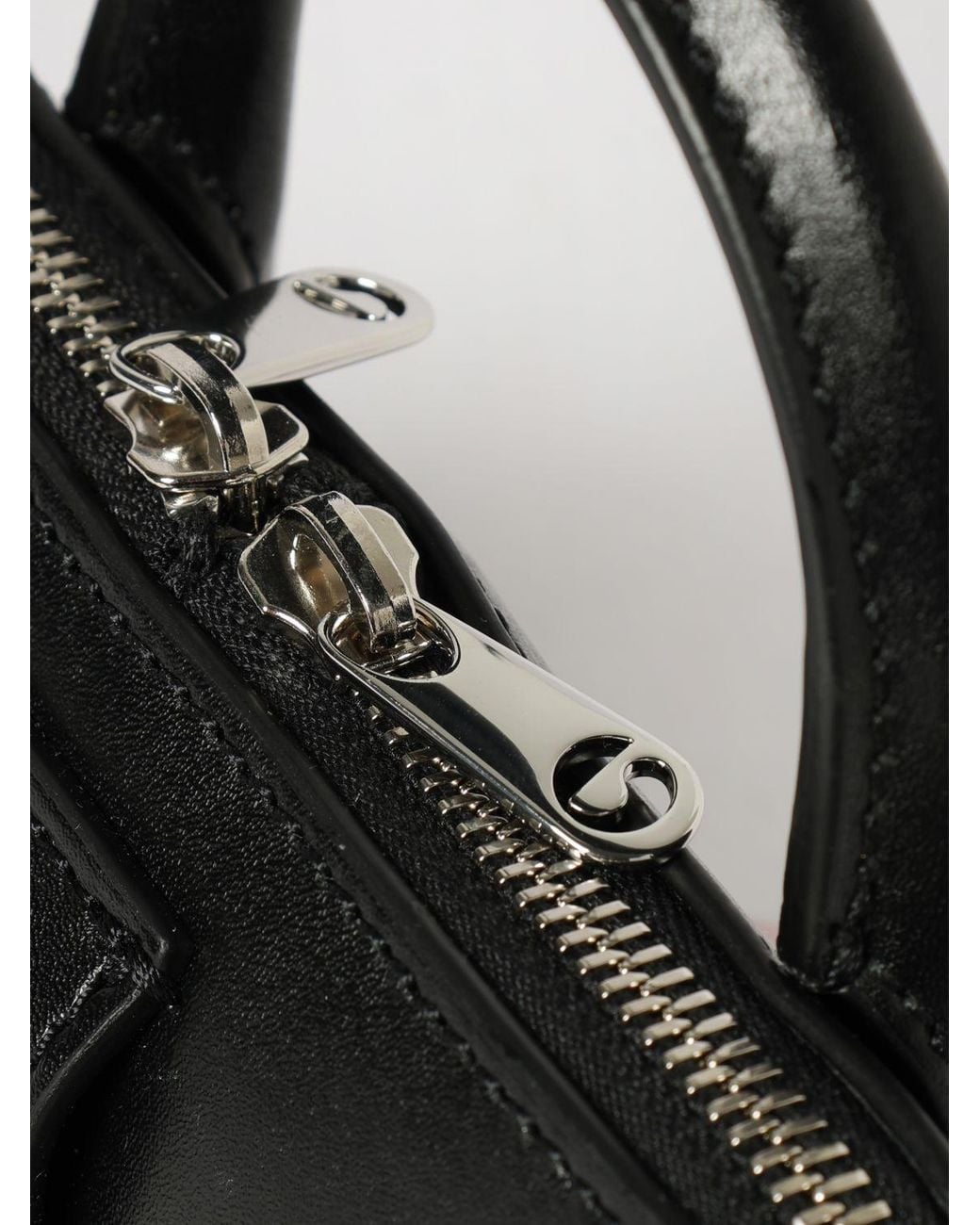 Mini Borsa A Mano Duffle di Coperni in Black