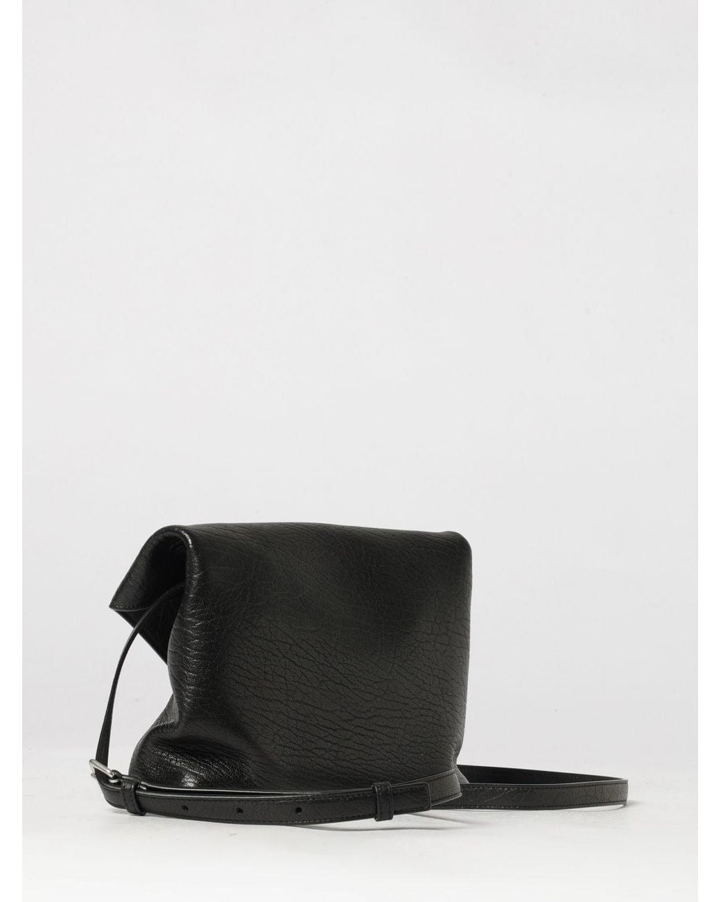 Saint Laurent Black Envelope Monogram Crossbody Bag for men
