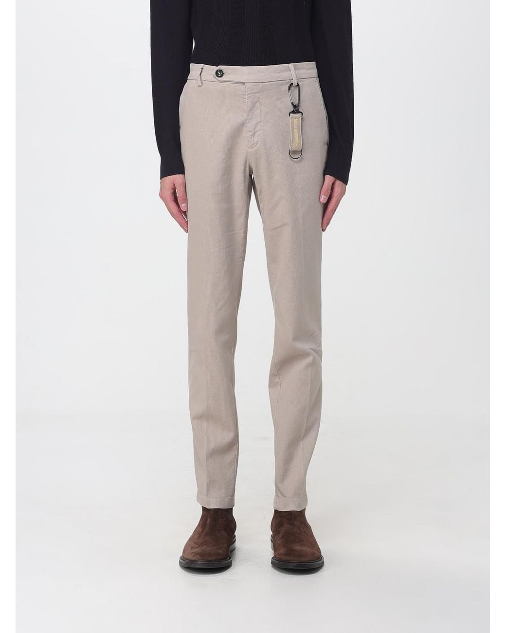 Manuel Ritz Natural Slim Fit Chino Trousers for men
