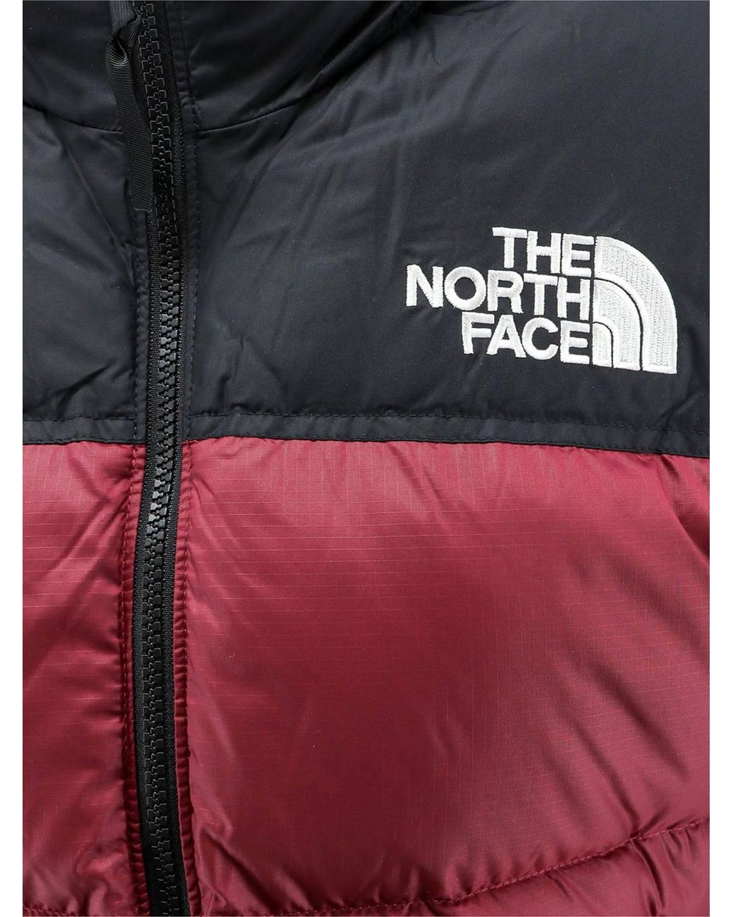 The North Face Red 1996 Retro Nuptse Quilted Water-Repellent Down Jacket