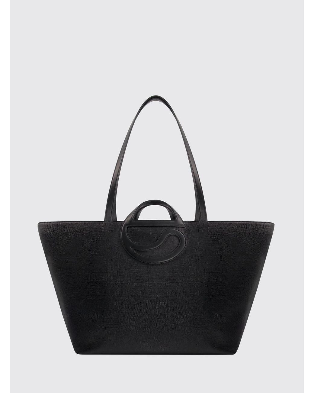 Coperni Black C Cabas Flared Tote Bag By
