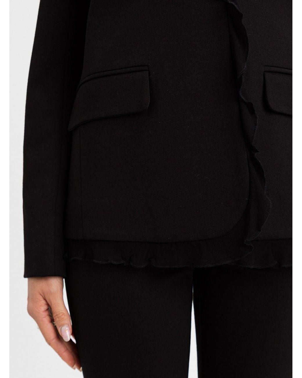Twinset Black Cropped Blazer