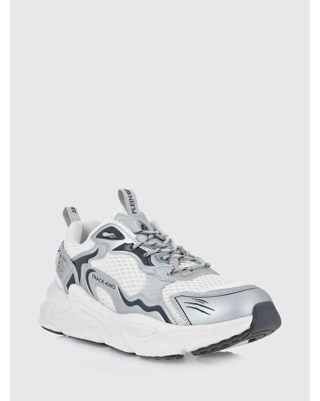 Philipp Plein White Gen X.05 Mesh Sneakers for men