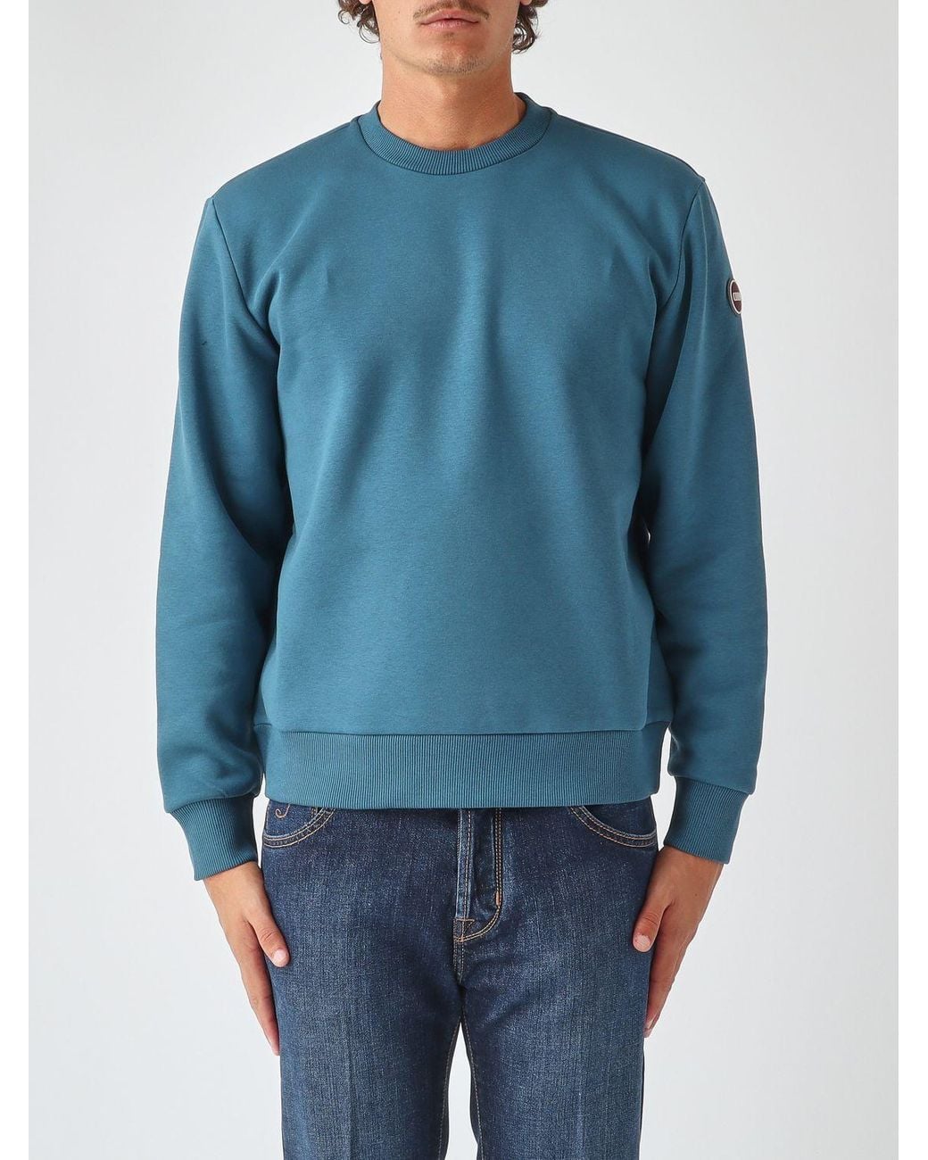 Colmar Blue Crewneck Sweatshirt for men
