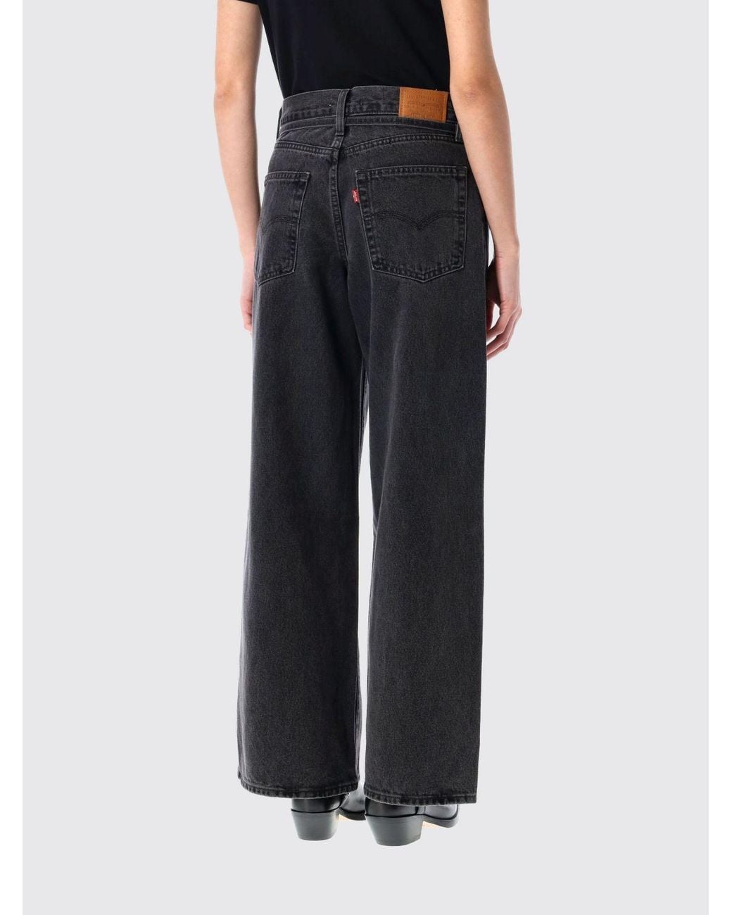 Jeans Femme Levi's en coloris Black