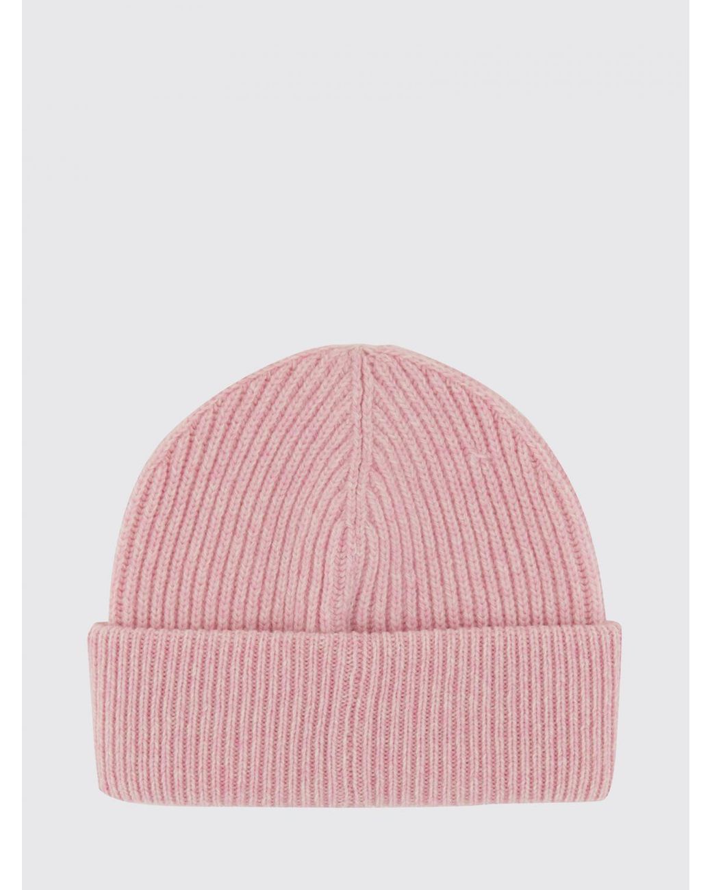 Ganni Pink Beanie Hat