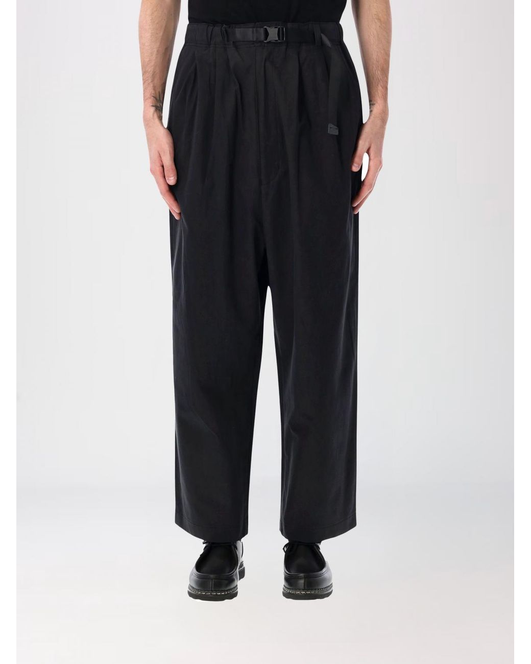 Comme des Garçons Black Comme Des GarÇ Ons Homme Plus Wide Leg Cotton Trousers for men