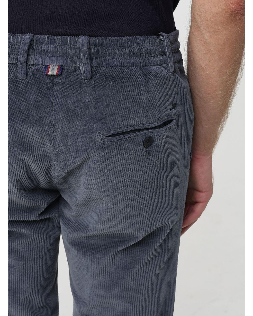 Mason's Blue Trousers for men