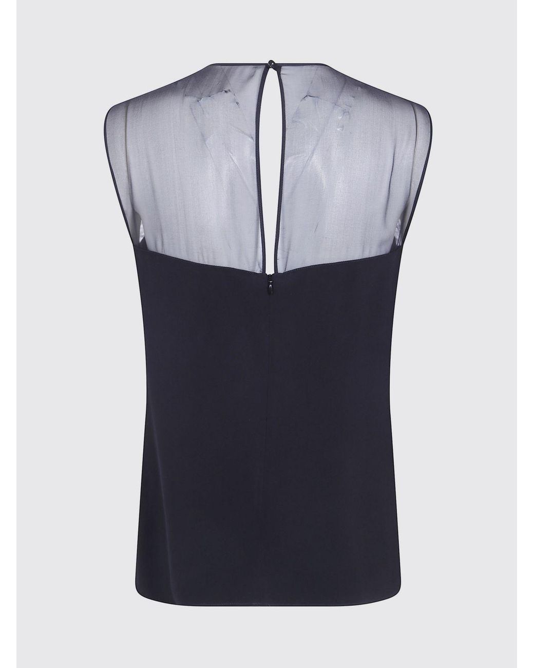 Alberta Ferretti Blue Top