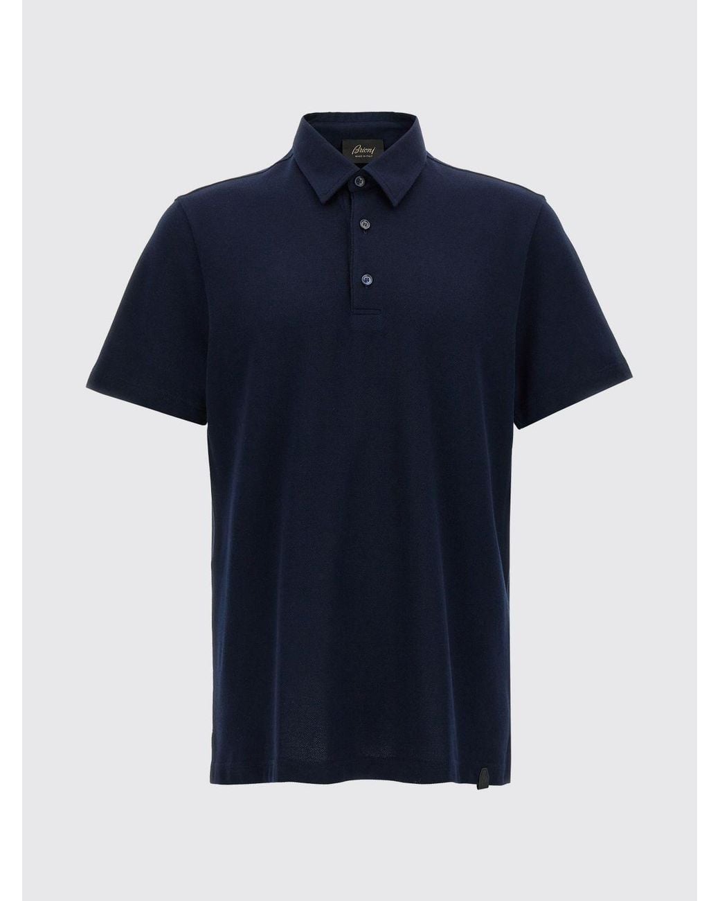 Brioni Blue Polo Shirt for men