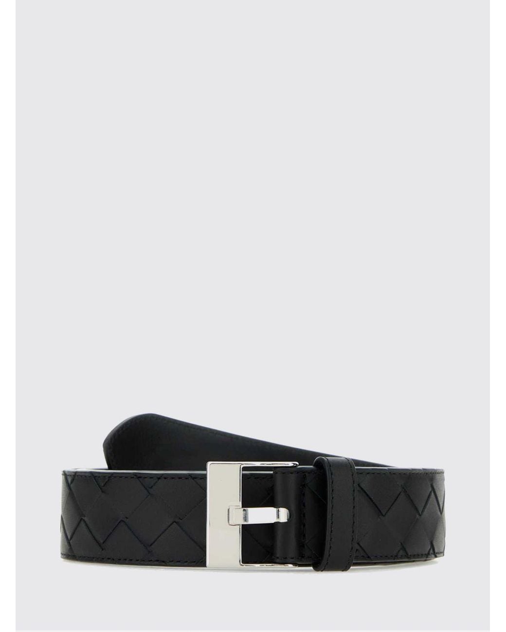 Bottega Veneta White Watch Belt for men