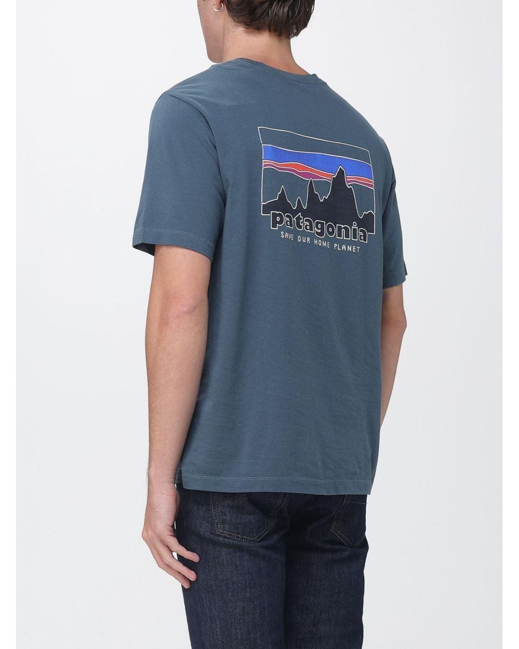 Patagonia Blue T-Shirt for men