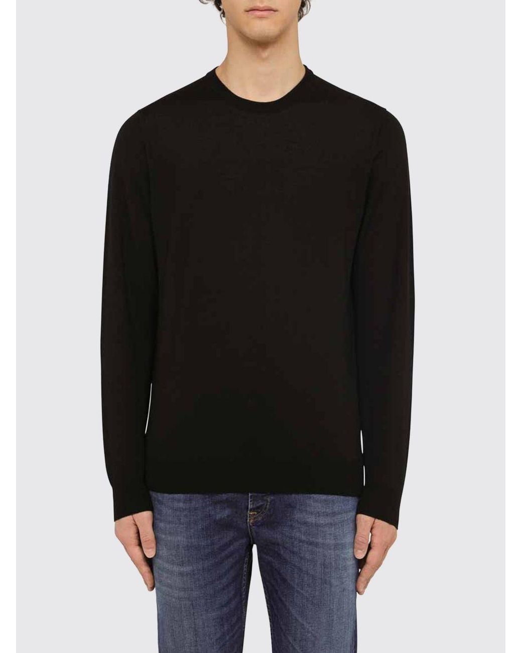Drumohr Black Sweater for men