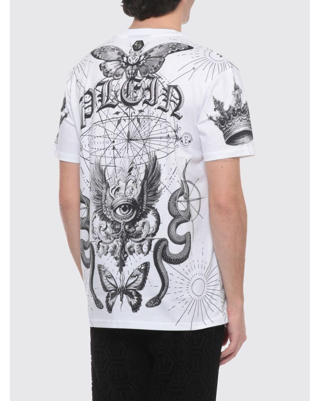 Philipp Plein White T-Shirt for men