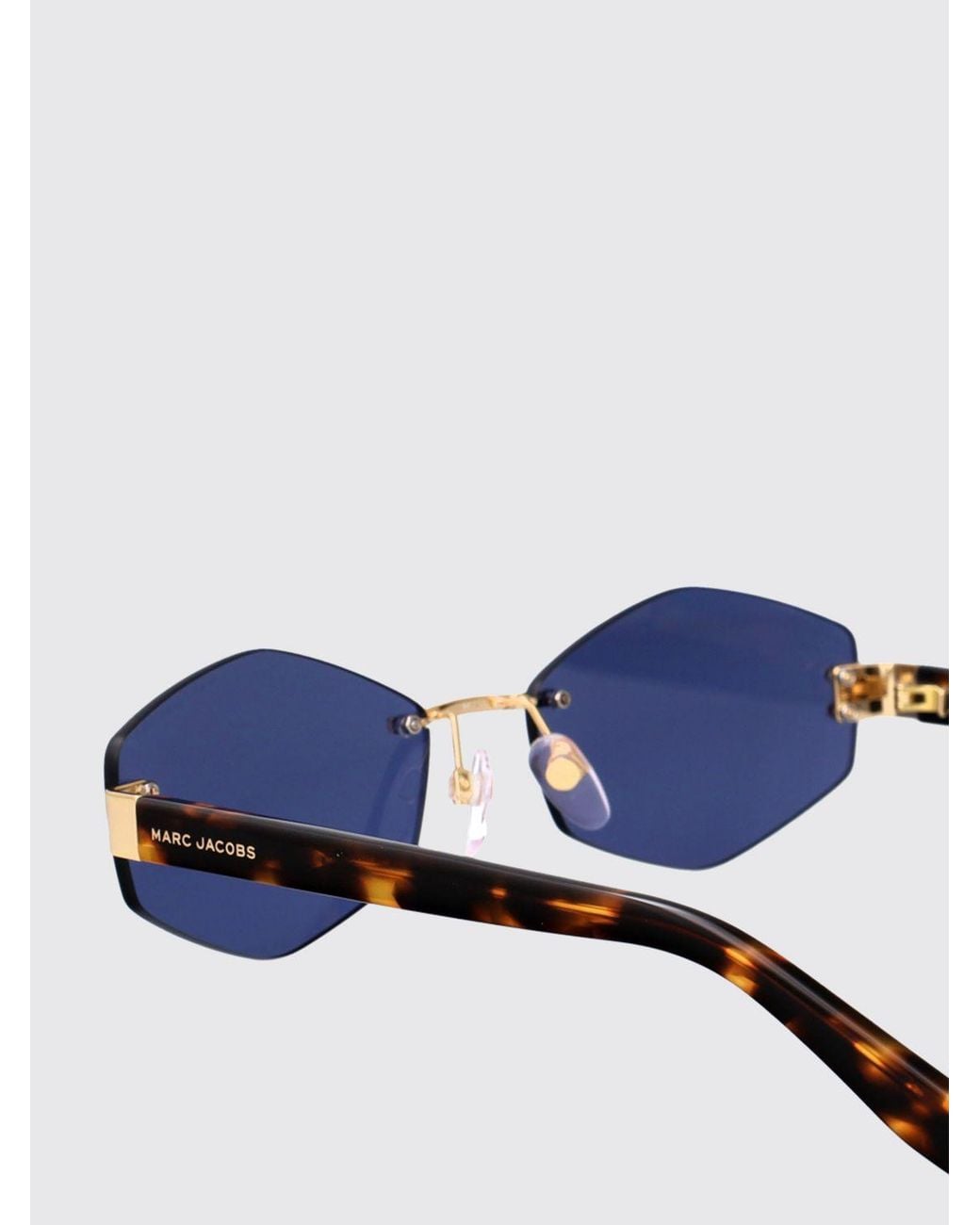 Marc Jacobs Blue Marc496/S Acetate And Metal Sunglasses