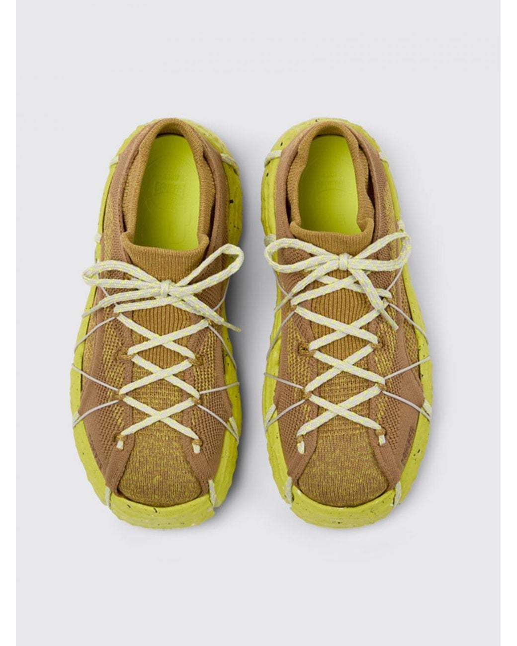 Camper Yellow Roku Low-Top Sneakers