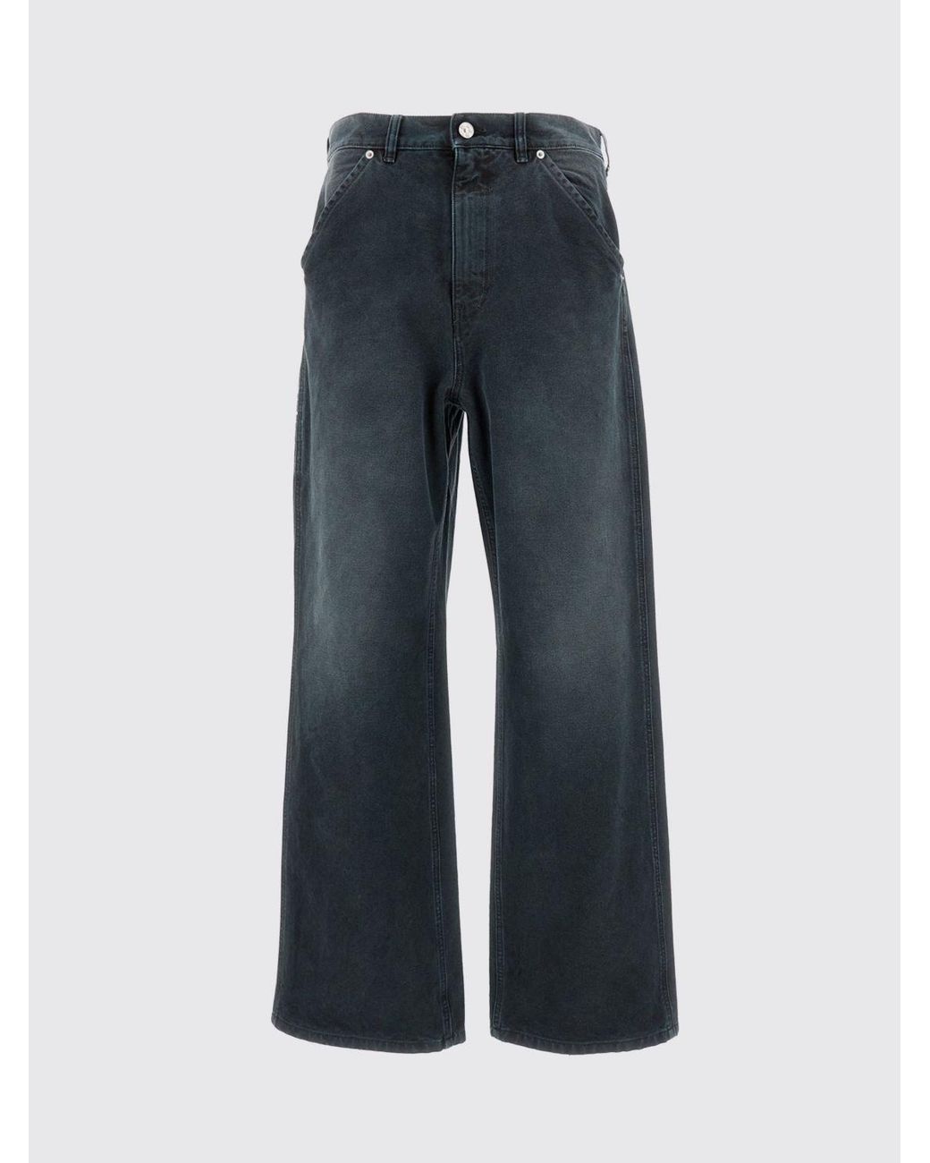 Marni Blue Wide-Leg Cotton Denim Jeans for men