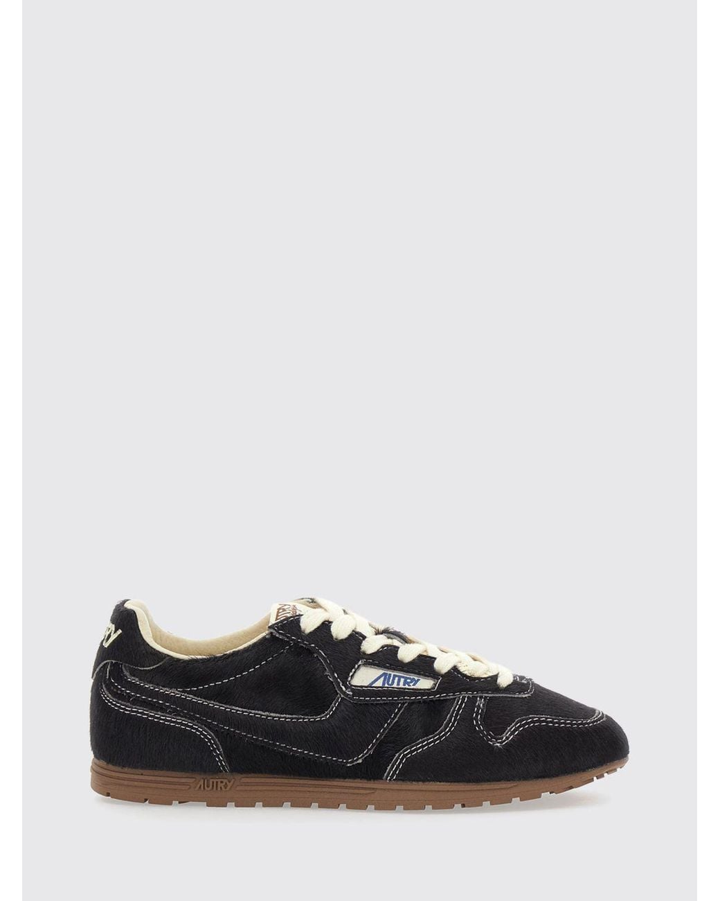 Autry White Windspin Low-Top Sneakers