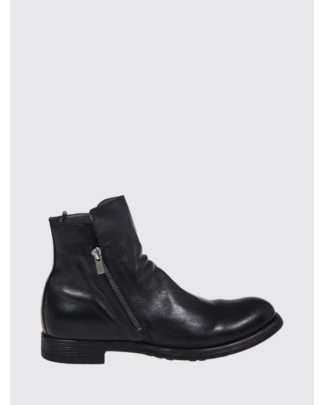 Officine Creative Black Boot for men