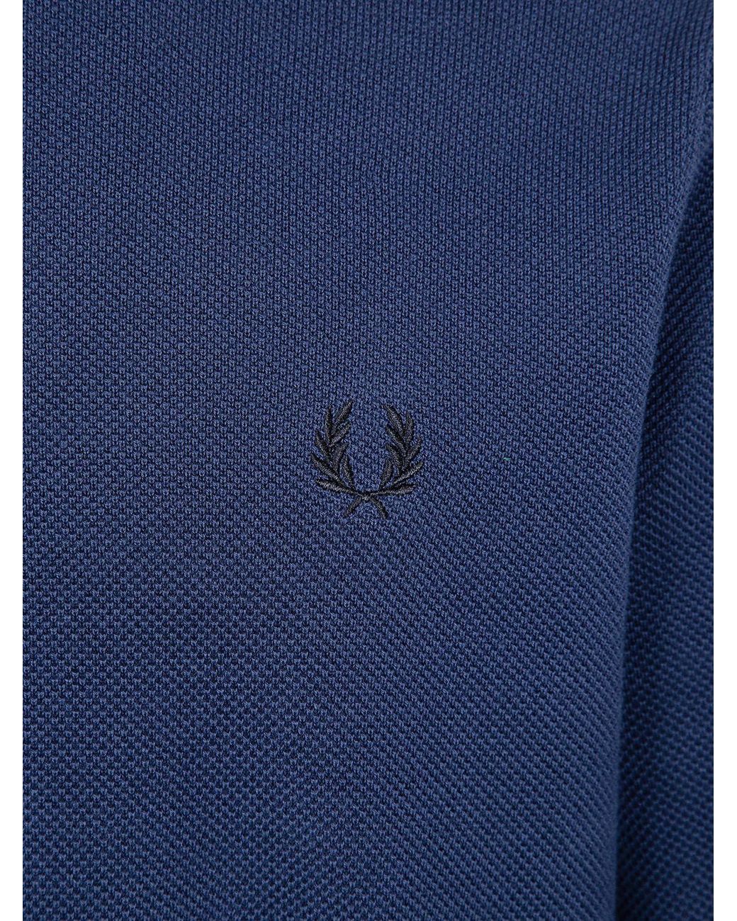 Fred Perry Blue Sweater for men