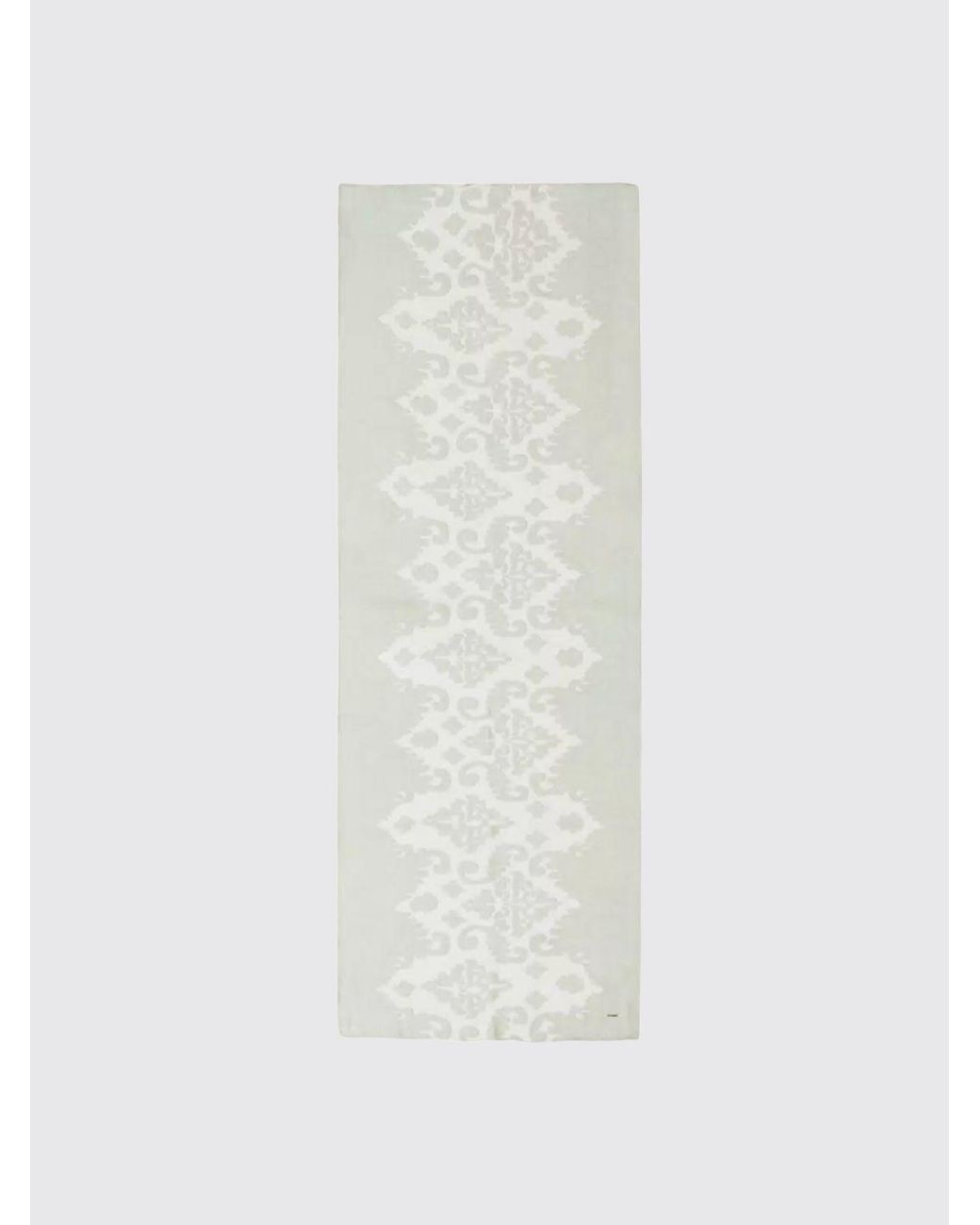 Twinset White Inlaid Lace Stole
