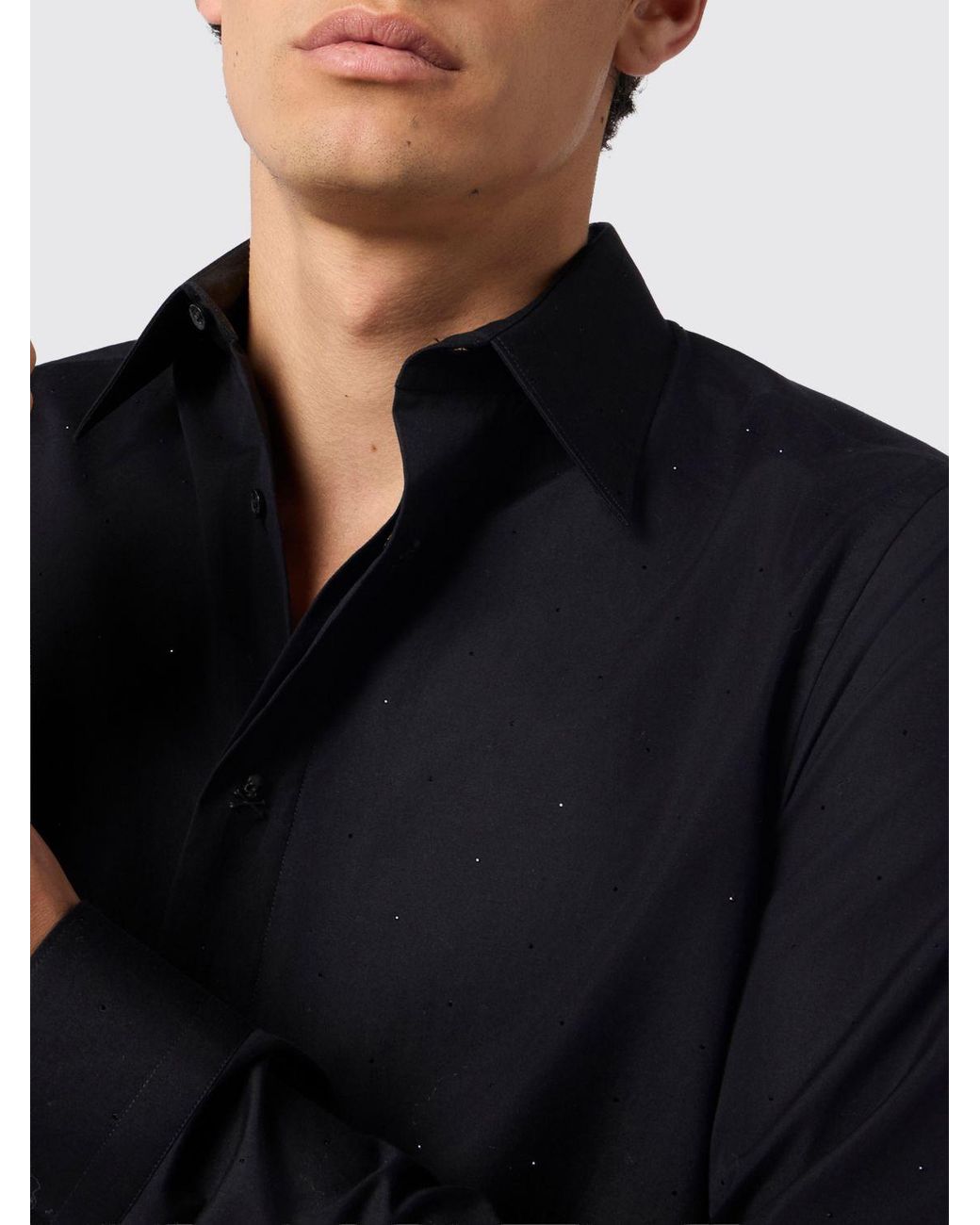 Philipp Plein Blue Shirt for men
