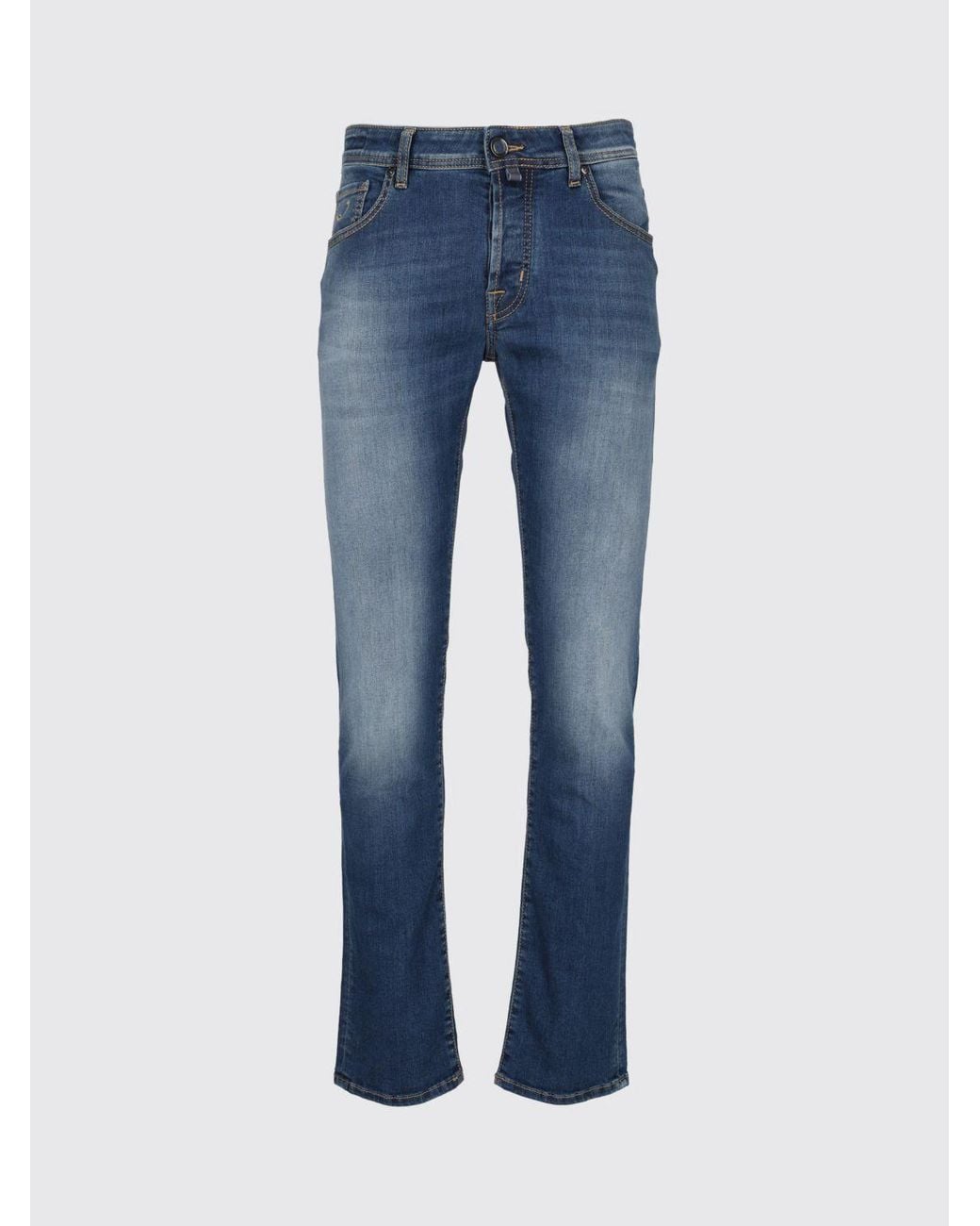 Jacob Cohen Blue Slim Fit 5-Pocket Skinny Jeans for men