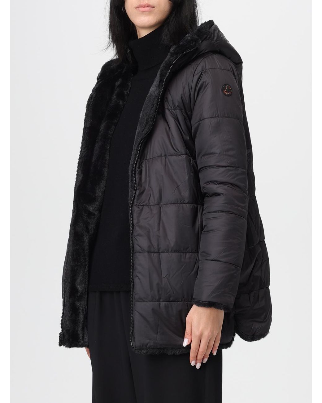 Save The Duck Black Coat