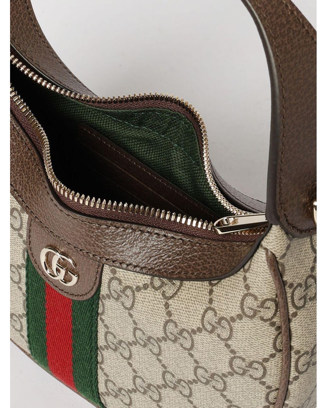Gucci Natural Small Ophidia Shoulder Bag