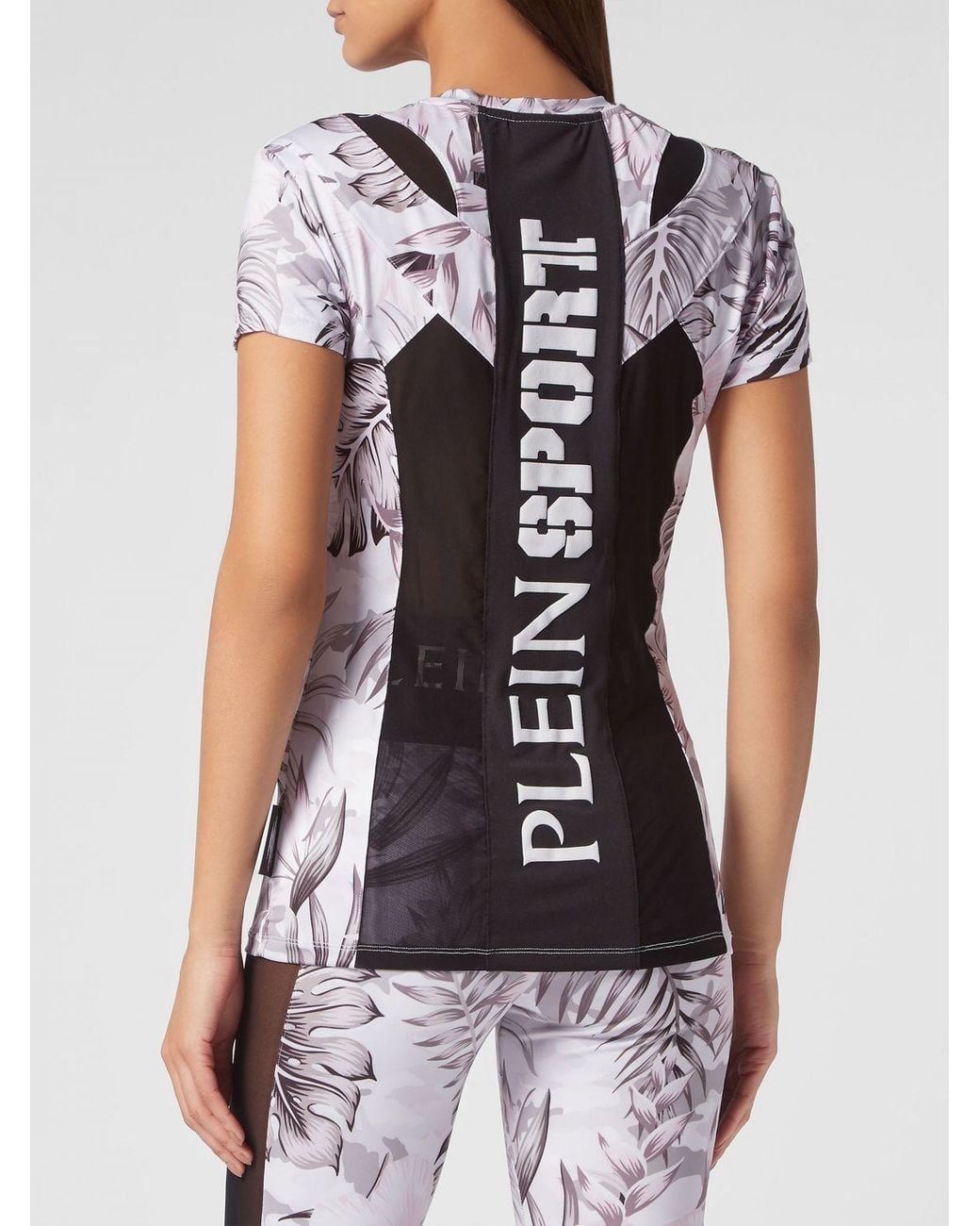 Philipp Plein Multicolor T-Shirt Round Neck Ss