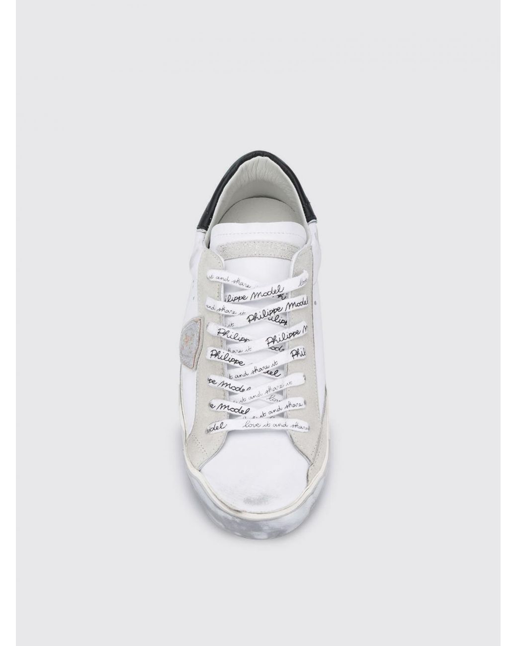 Philippe Model White Sneakers for men