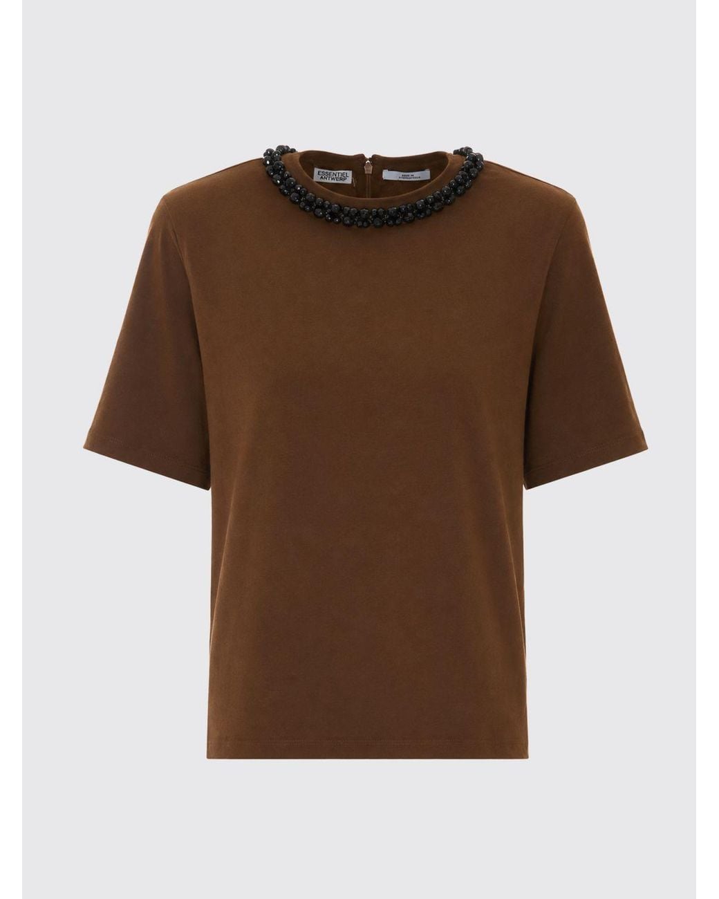 Essentiel Antwerp Brown Polo Shirt