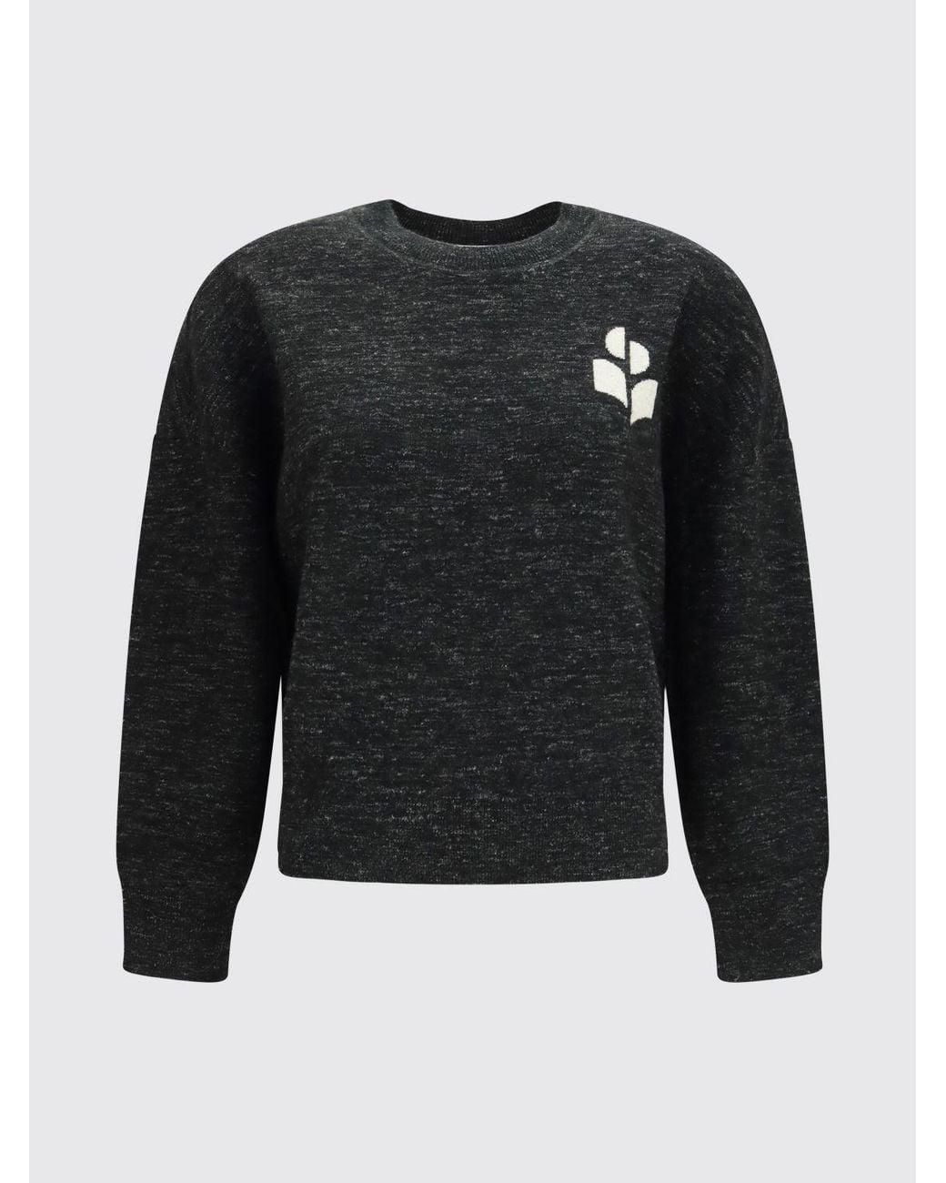 Isabel Marant Black Atlee Crewneck Jumper