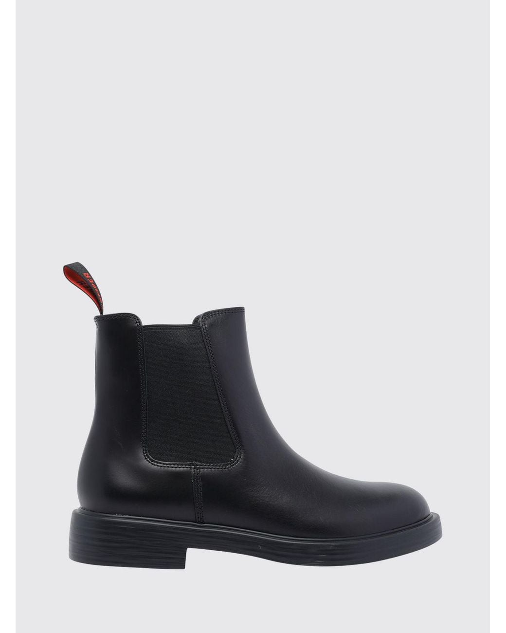 Camper Black Dean Leather Chelsea Boots With Xl Extralight Sole for men