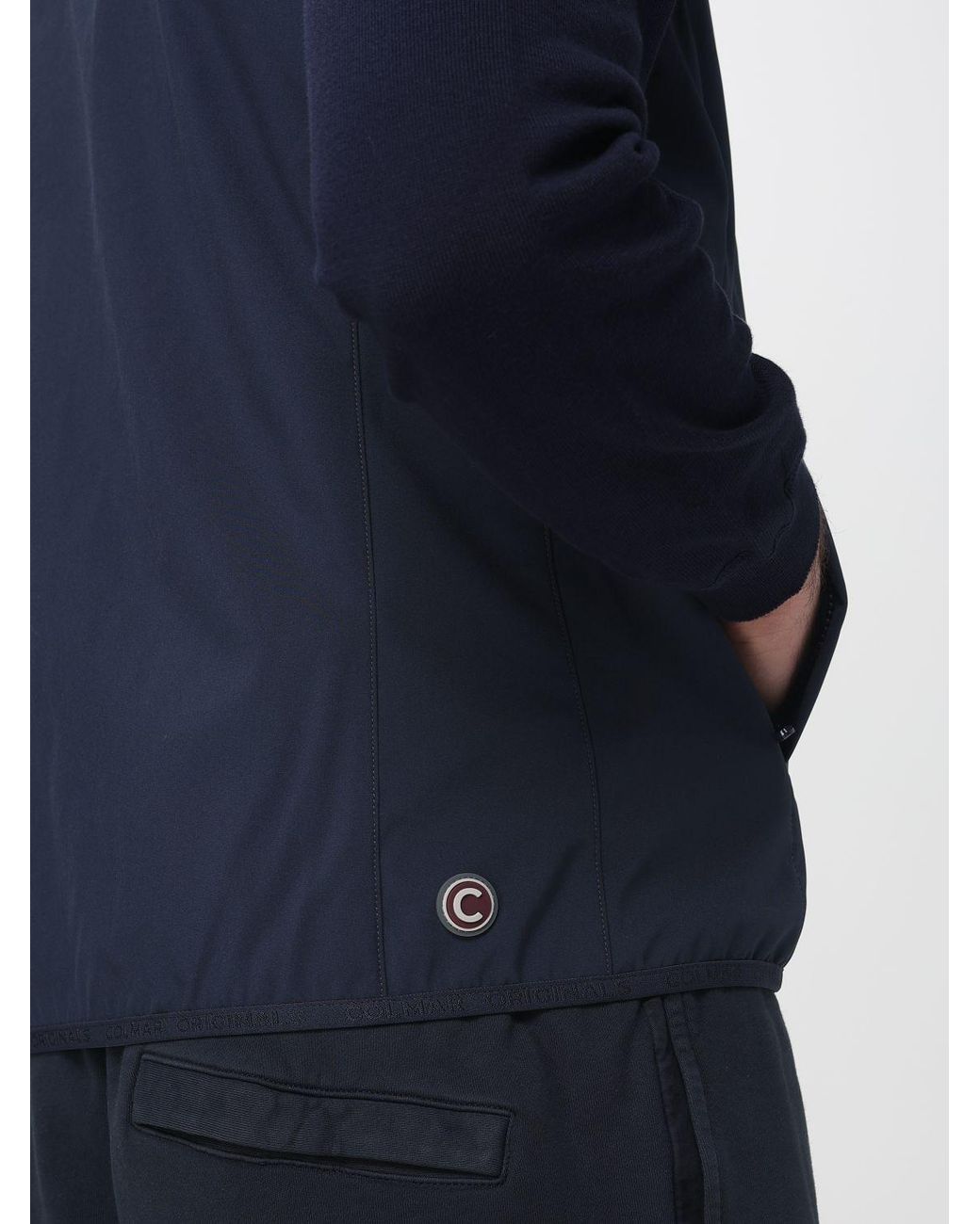 Colmar Blue Stretch Technical Fabric Vest for men