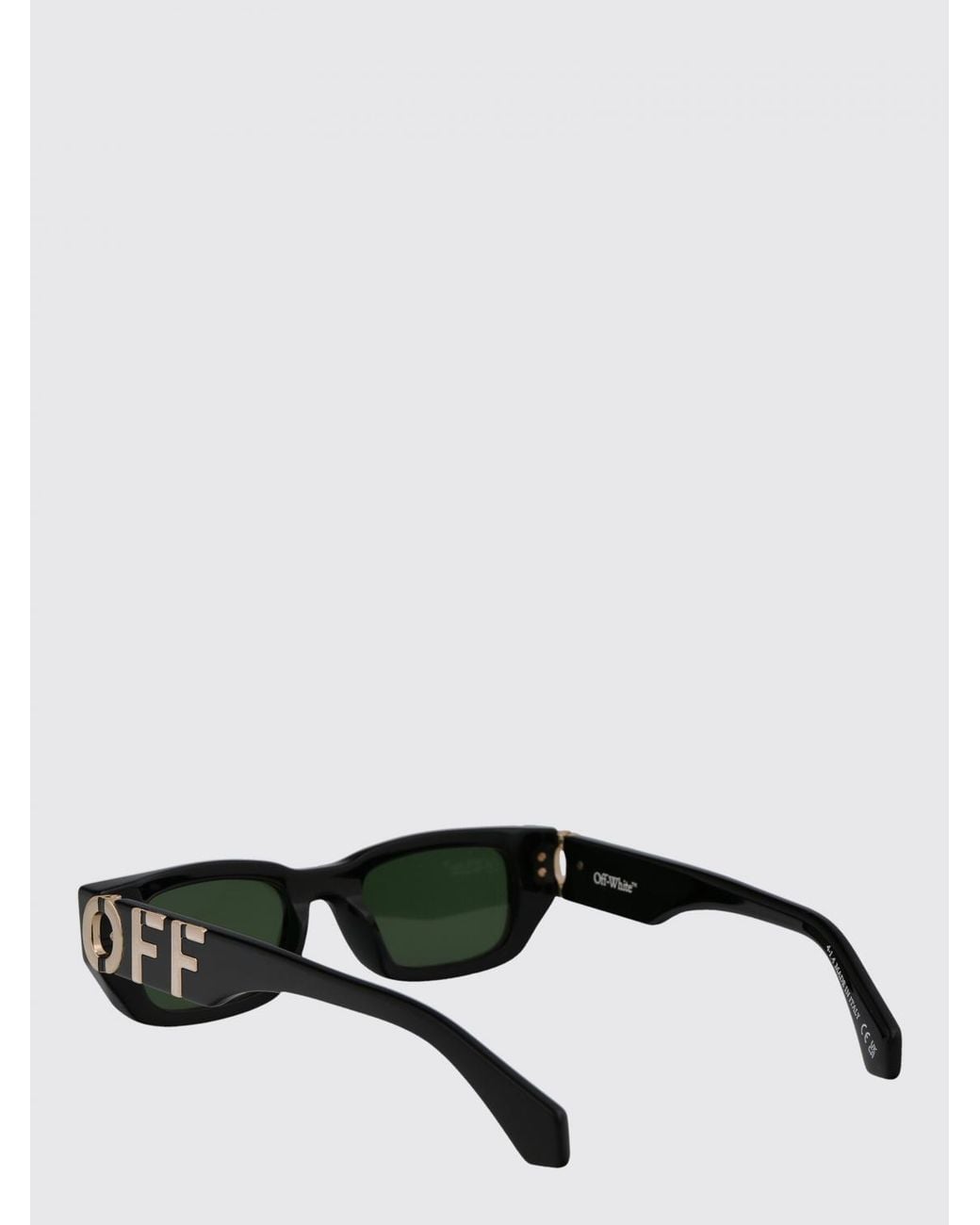 Off-White c/o Virgil Abloh Black Fillmore Acetate Sunglasses