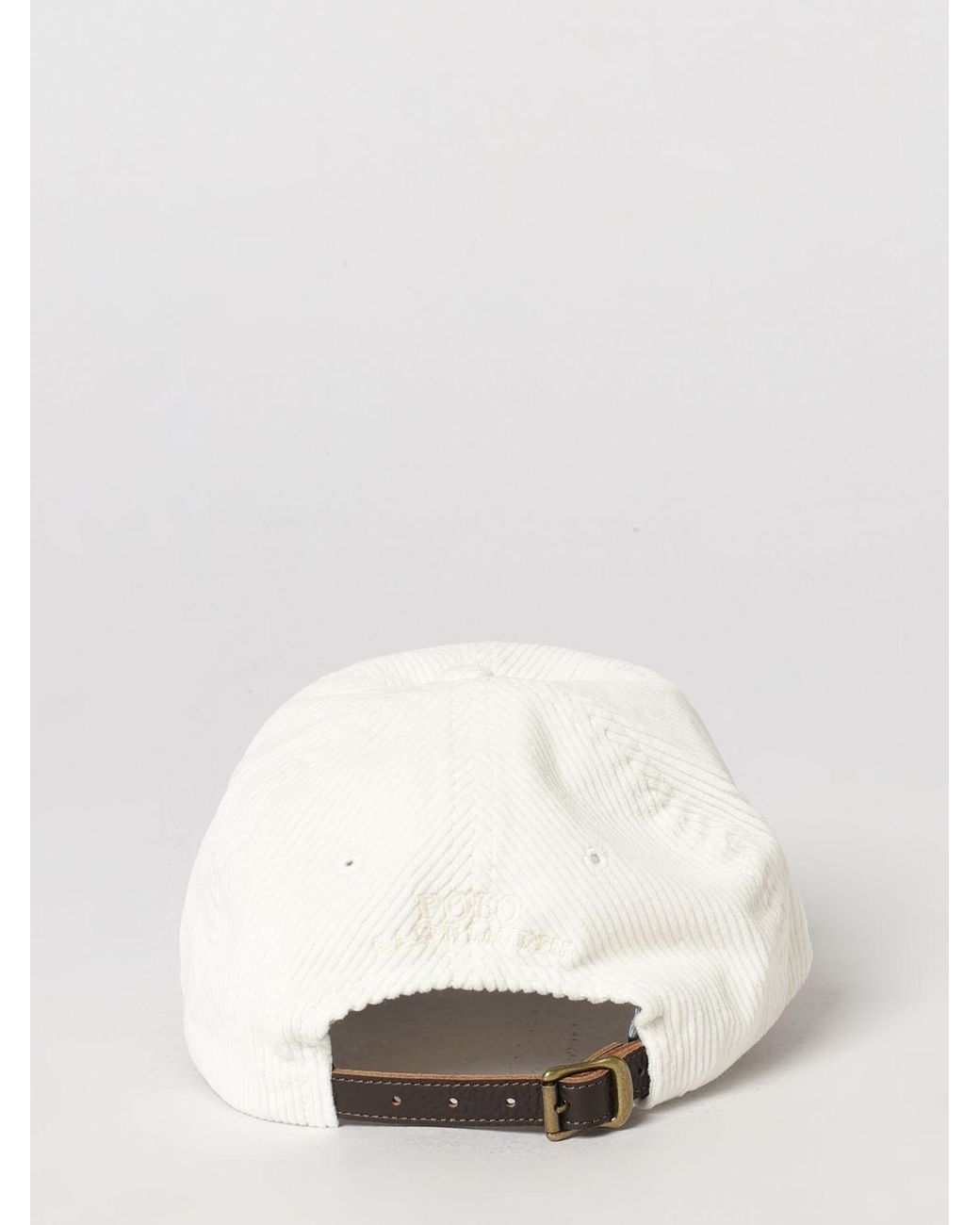 Polo Ralph Lauren White Hat for men