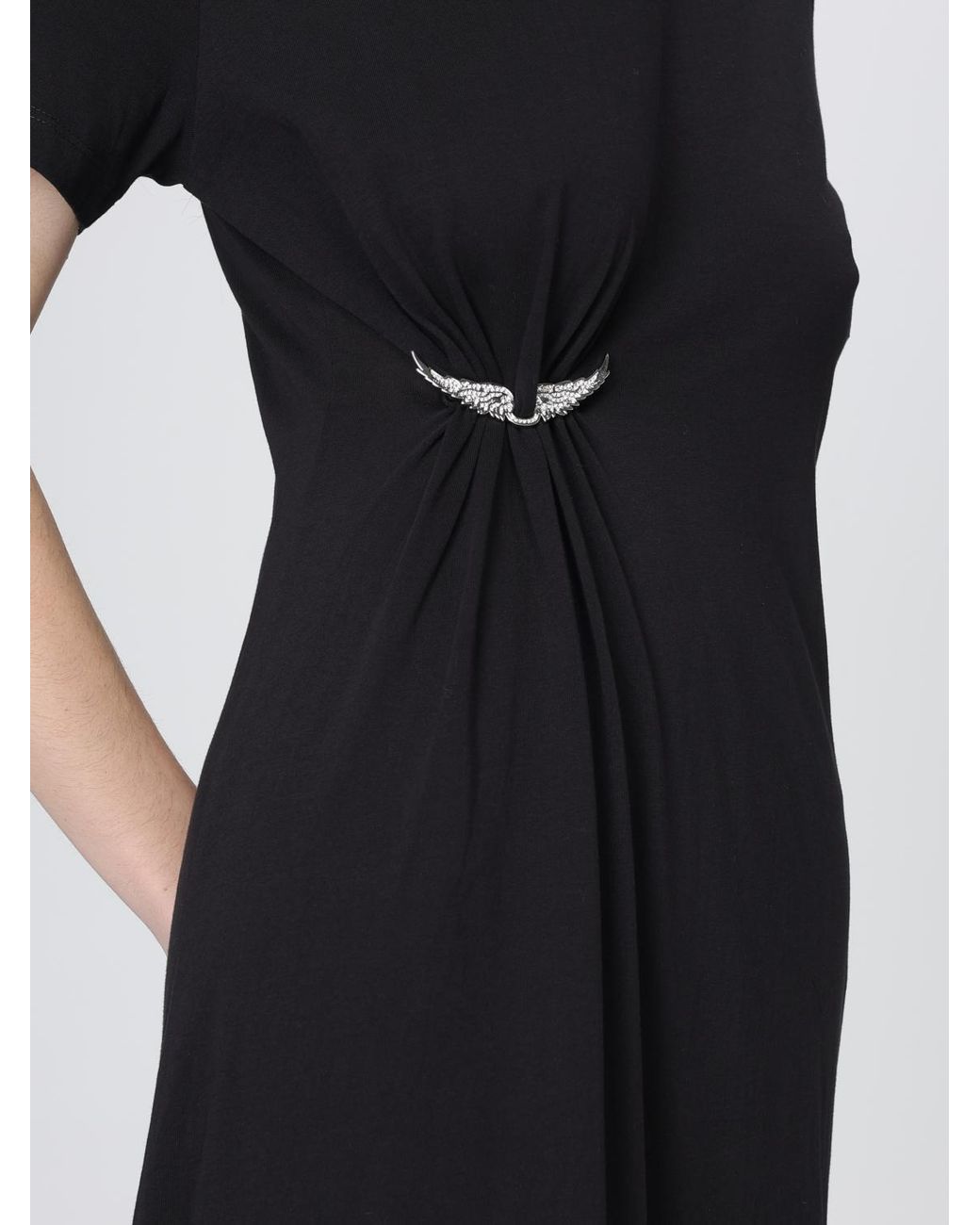 Zadig & Voltaire Blue Zadig &Amp Voltaire Jersey Midi Dress