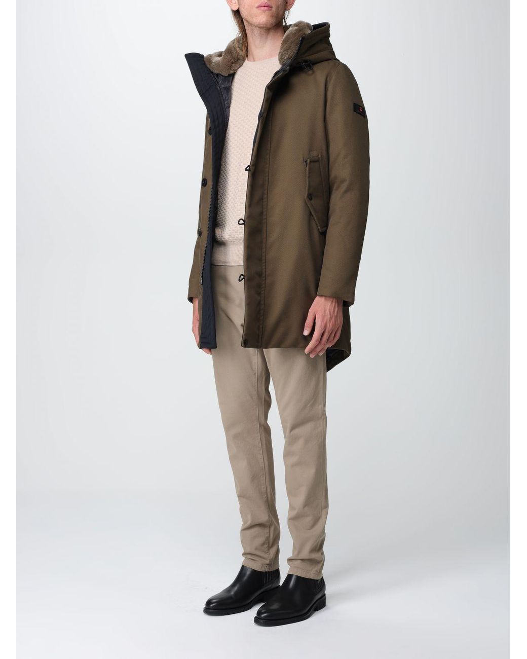 Peuterey Jacket in Brown for Men | Lyst
