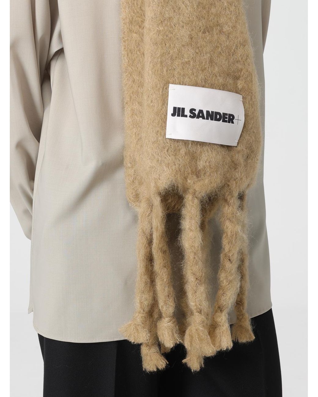 Jil Sander Metallic Neckerchief