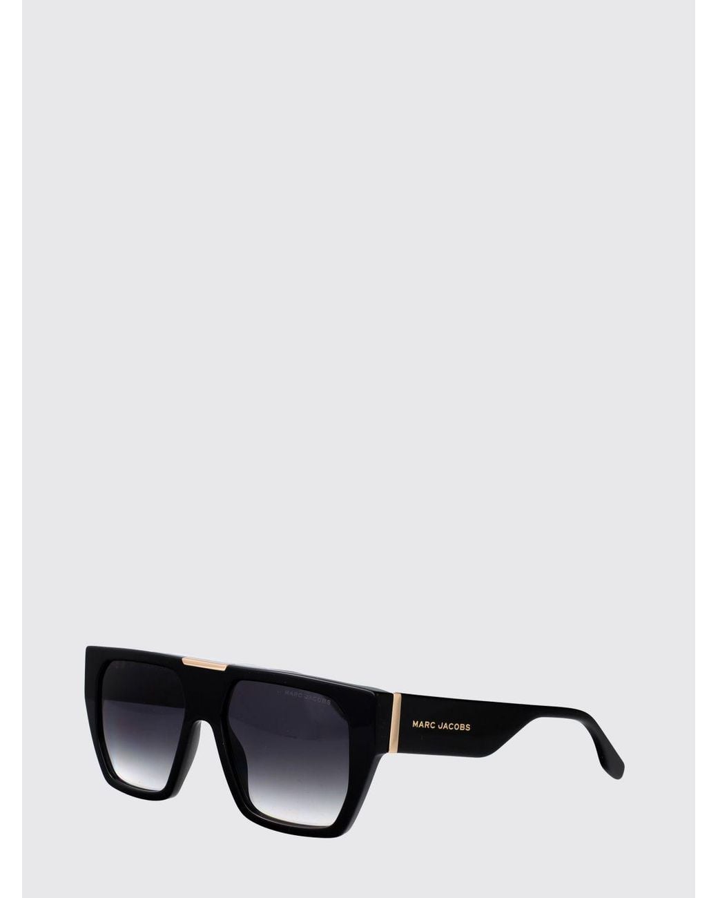 Marc Jacobs Black Aviator Sunglasses for men