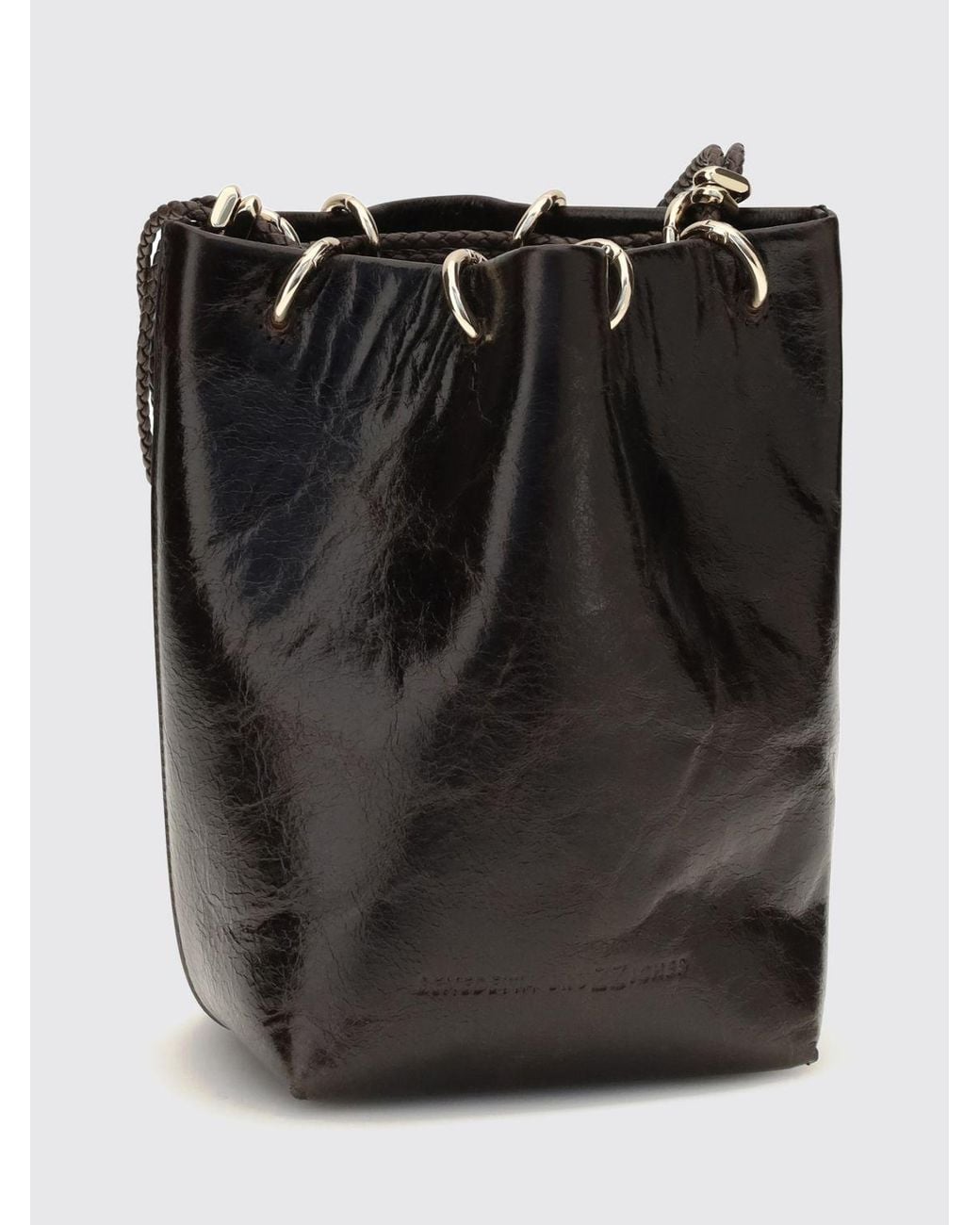 Benedetta Bruzziches Black Doudou Mini Suede Bucket Bag