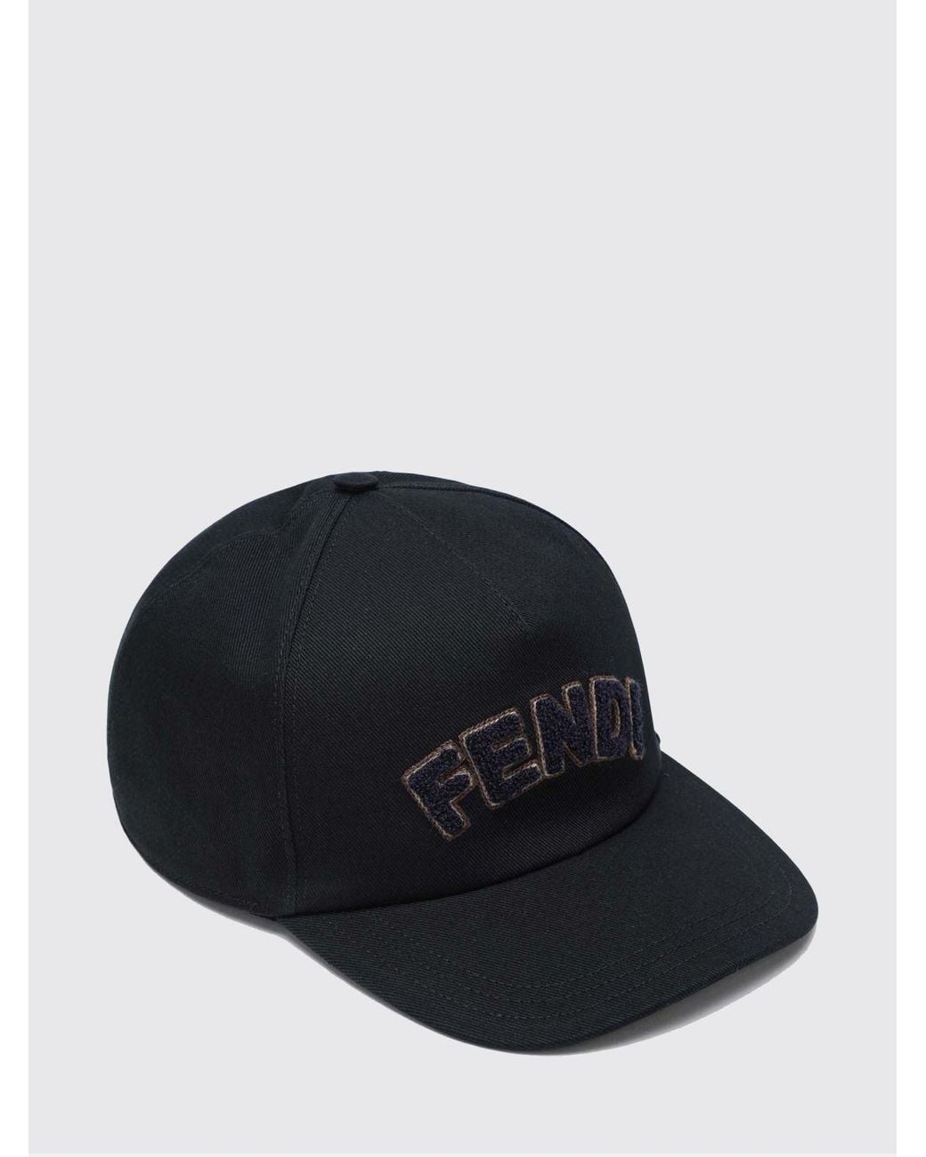 Fendi Black Hat for men