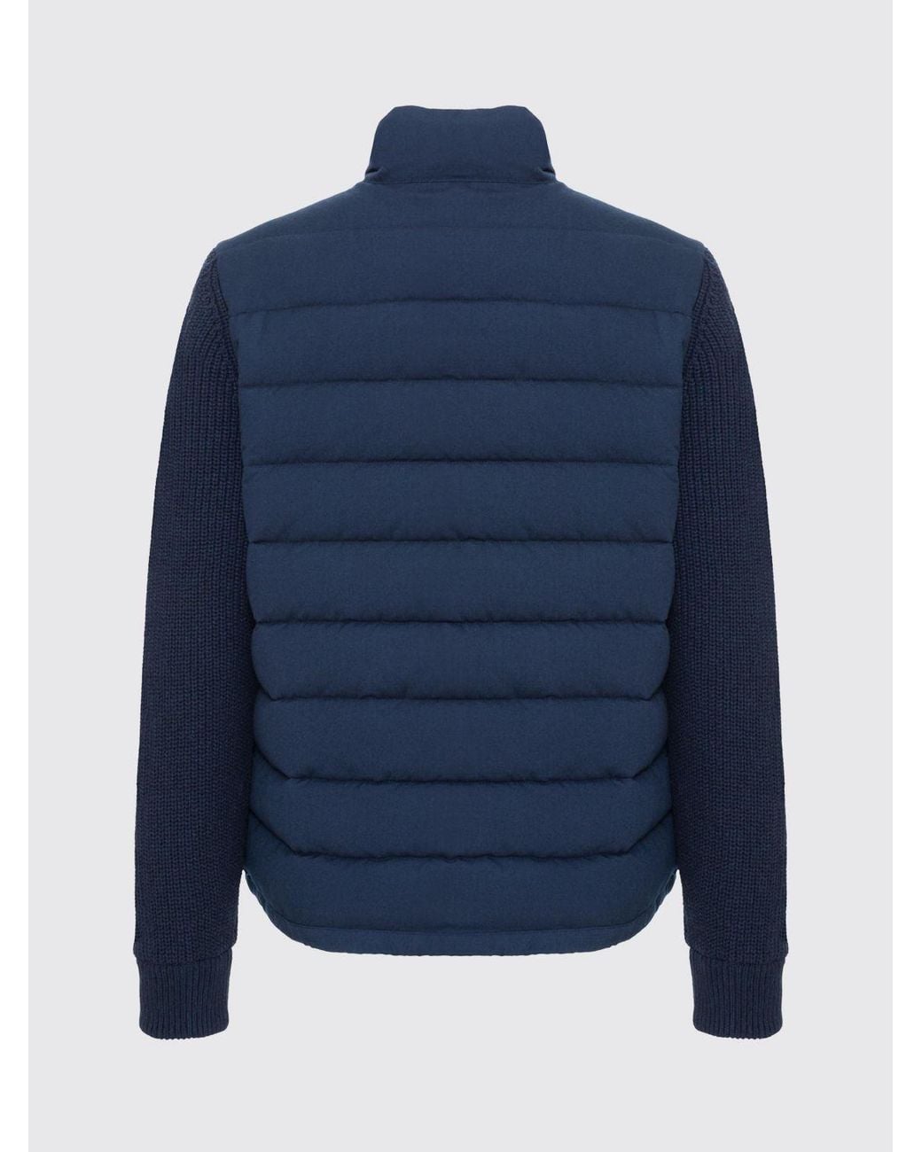 Colmar Blue Quilted Short Puffer Jacket for men