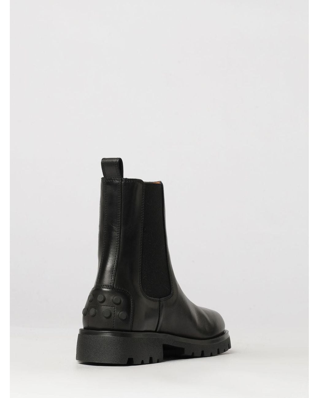 Tod's Black Chelsea Boots