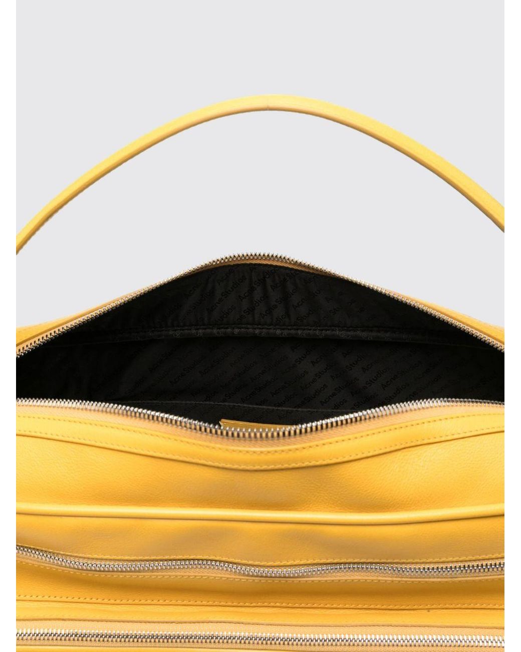 Acne Yellow Shoulder Bag
