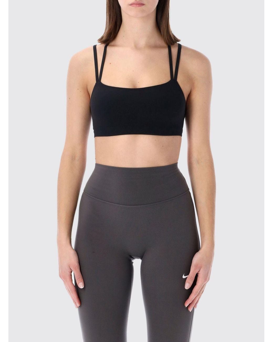 Nike Black Zenvy Strappy Bra